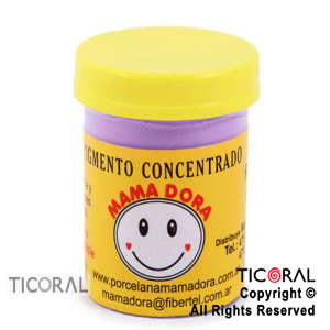 PIGMENTO CONCENTRADO P/PORCELANA FRIA LILA PASTEL X 15GR X 1